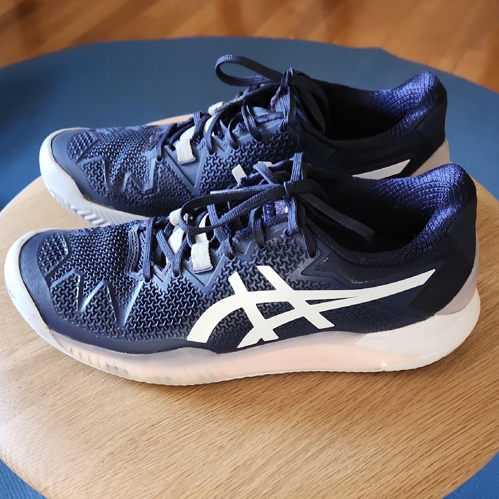 Asics Gel Resolution 8 CLAY COURT sole, Size 8